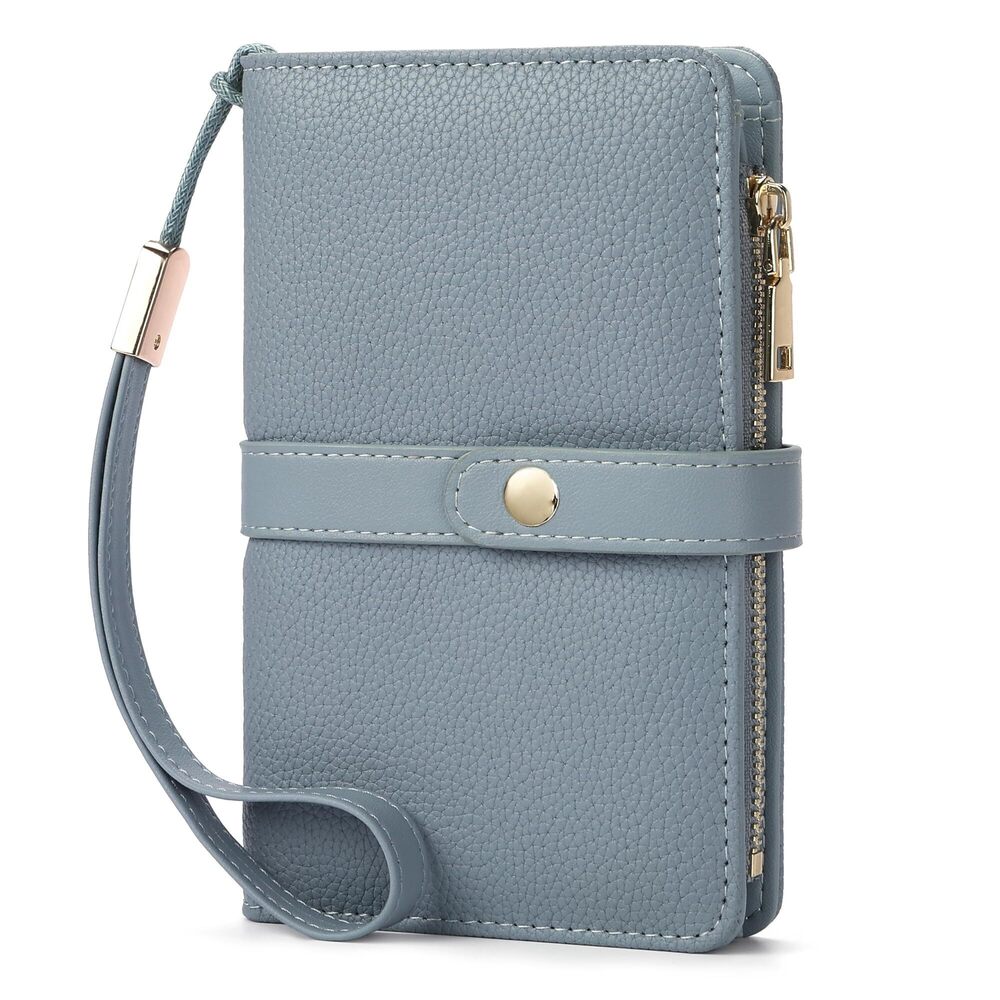 5238 Small Wallet RFID Blocking Vegan Leather Slim Thin Bifold Credit Card